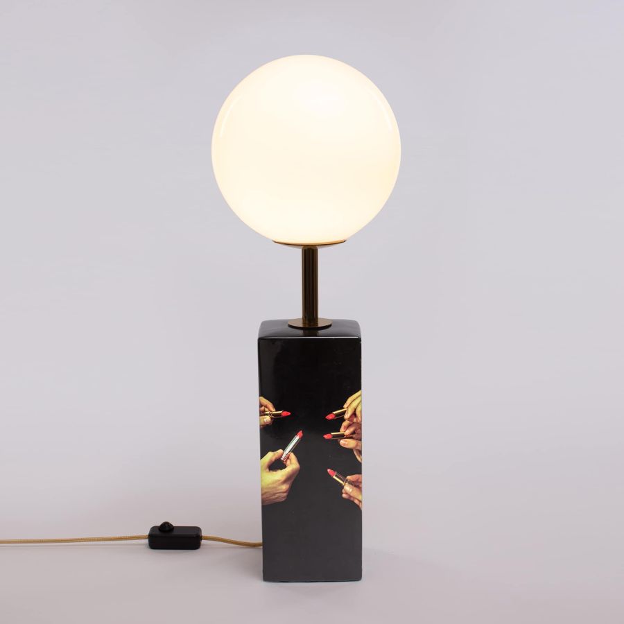 LED Dimmable IndoorTable Lamp Lipstick by Seletti