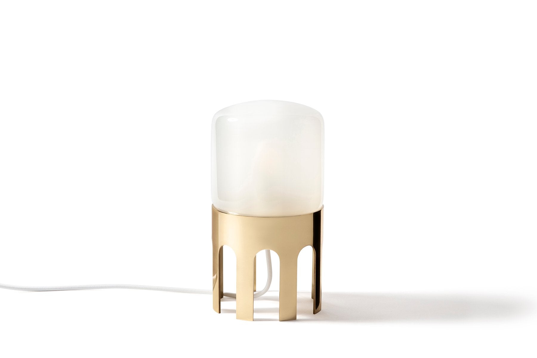 Tplg#1 Polished Brass Table Lamp from Daythings