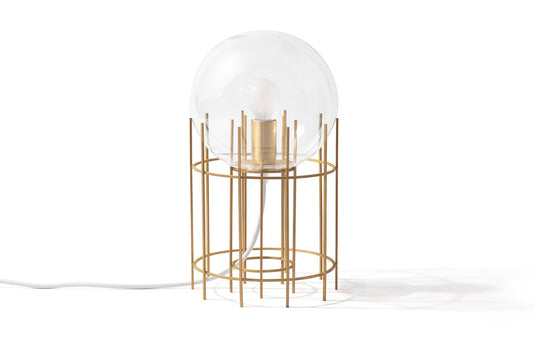 Tplg#3 Satin Brass Table Lamp from Daythings