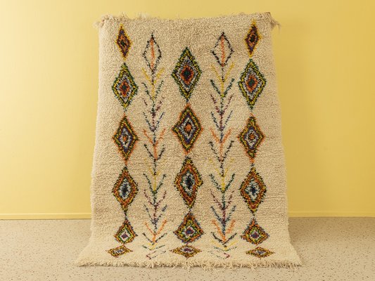 Traditional Berber Beige Rug-GPP-1317752