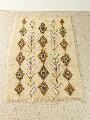 Traditional Berber Beige Rug-GPP-1317752