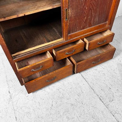 Traditional Japanese Tansu Storage Cabinet, 1920s, Set of 2-DWL-1807096