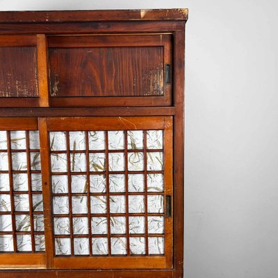 Traditional Japanese Tansu Storage Cabinet, 1920s, Set of 2-DWL-1807096