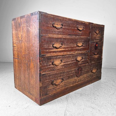 Traditional Tansu Chest of Drawers, Japan, 1890s-DWL-1787468