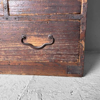 Traditional Tansu Chest of Drawers, Japan, 1890s-DWL-1787468