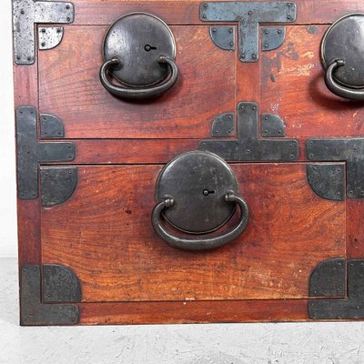 Traditional Tansu Chest of Drawers, Japan, 1920s-DWL-1787529