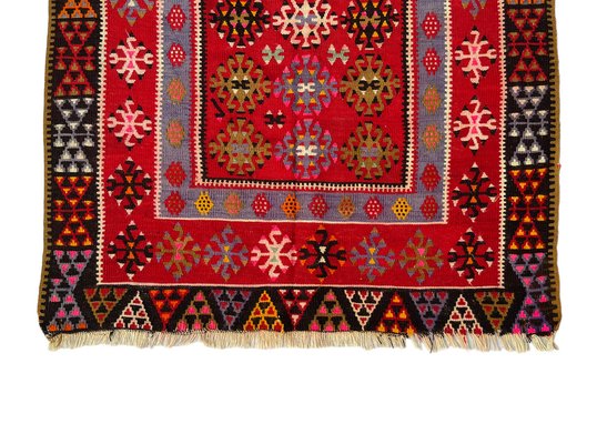 Traditional Turkish Kilim Rug, 1960