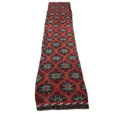 Traditional Turkish Kilim Runner-AIV-825076