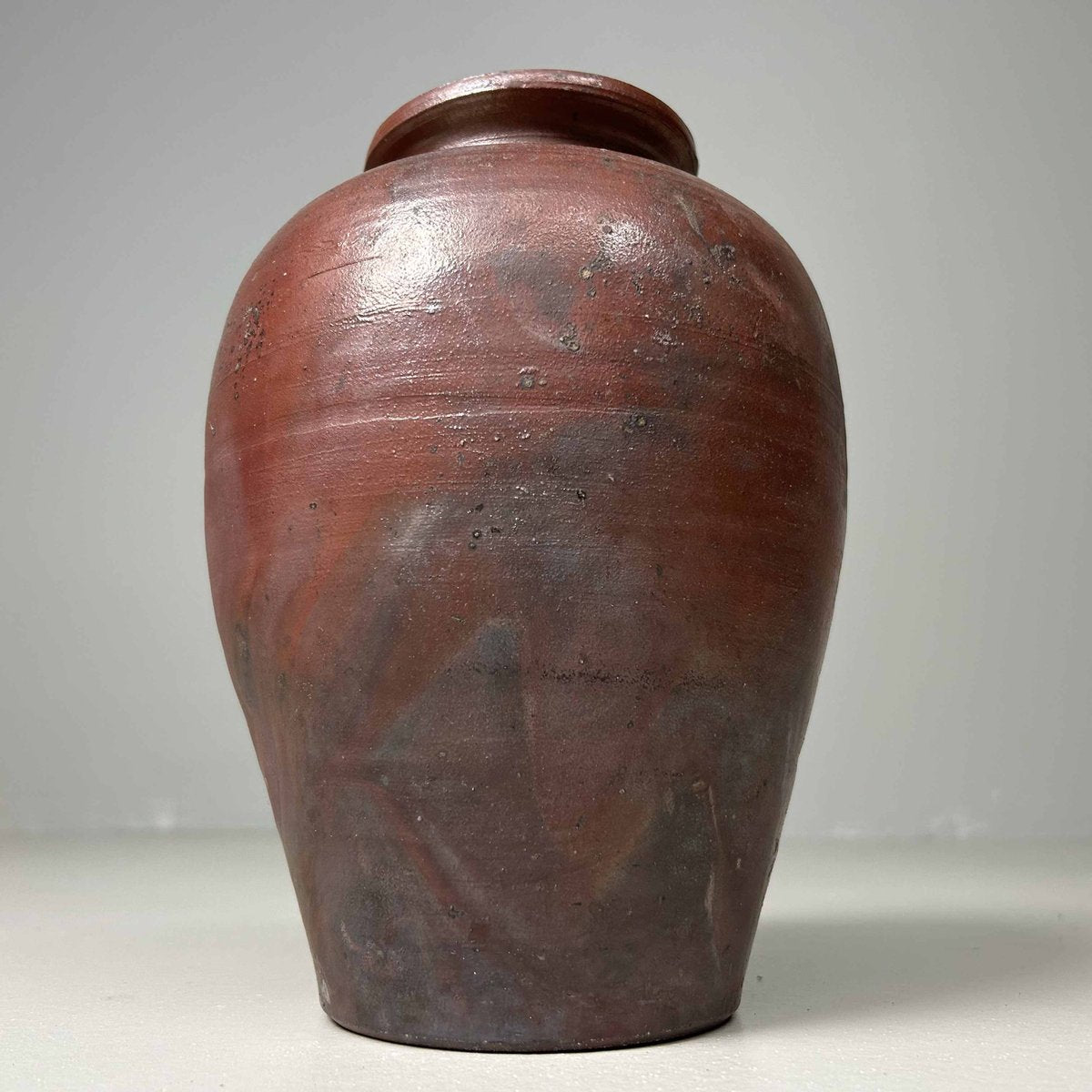 Traditional Wood-Fired Ikebana Vase, Japan, 1960s