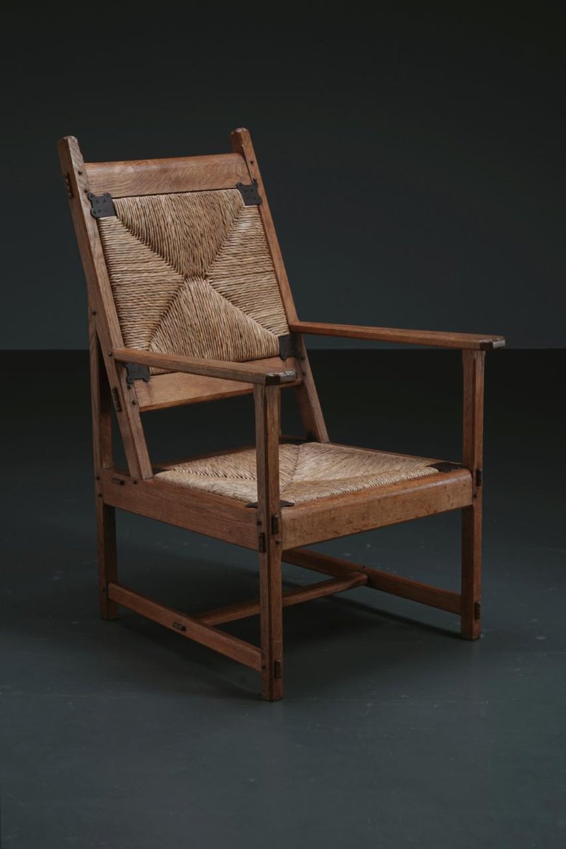 Traditionalist Armchair from Architect Kropholler, 1890s