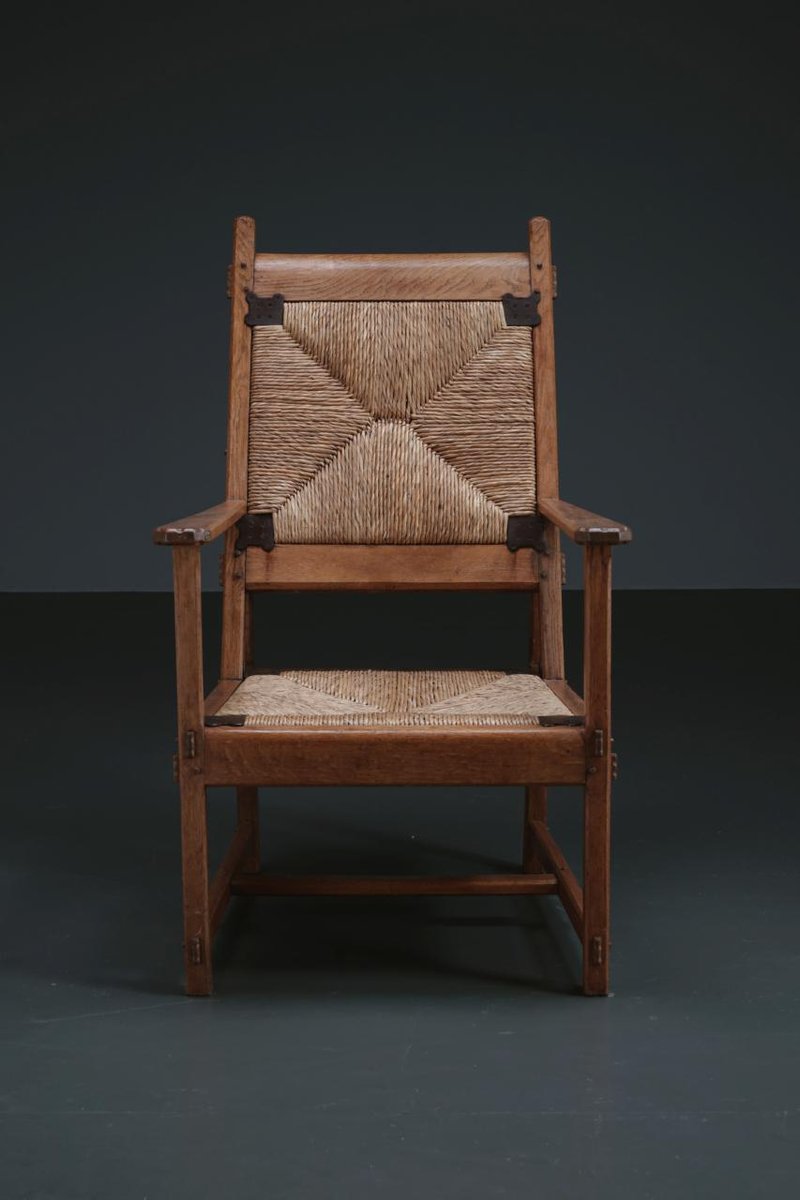 Traditionalist Armchair from Architect Kropholler, 1890s