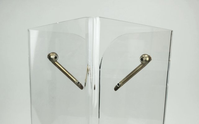 Transparent Acrylic Umbrella Stand, 1980s-FH-2025985