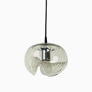 Transparent Glass Pendant Lamp by Koch & Lowy for Peill and Putzler, 1960s-PUK-865655