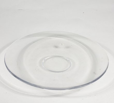 Transparent Glass Plate from Duccio Di Senj, Italy, 2000s-RAQ-958382