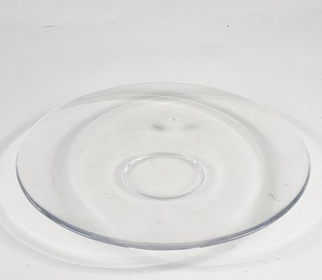 Transparent Glass Plate from Duccio Di Senj, Italy, 2000s-RAQ-958382