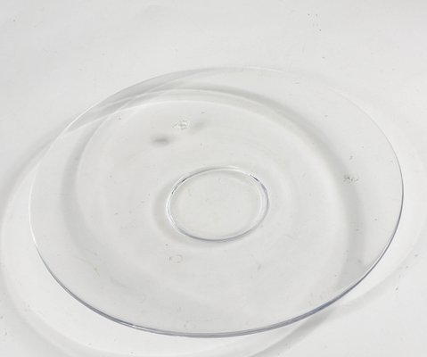 Transparent Glass Plate from Duccio Di Senj, Italy, 2000s-RAQ-958382