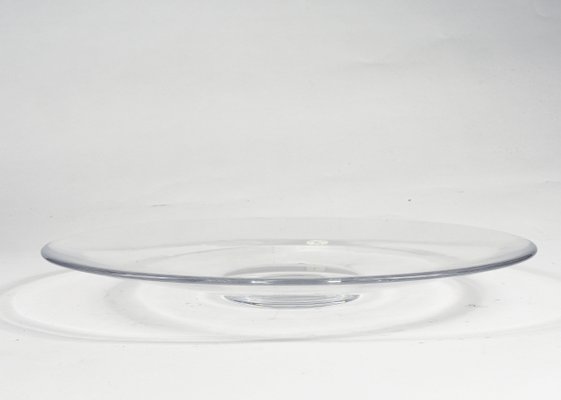 Transparent Glass Plate from Duccio Di Senj, Italy, 2000s-RAQ-958382