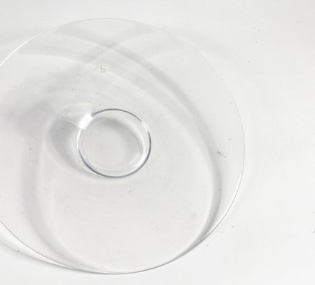 Transparent Glass Plate from Duccio Di Senj, Italy, 2000s-RAQ-958382