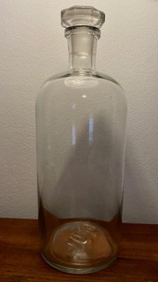 Transparent Pharmacy Jar, 1950s-ROJ-859239