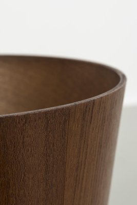 Trash Can in Teak Wood Veneer-OKG-1707039