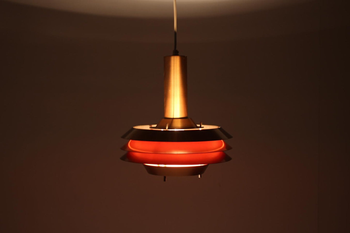 Trava Pendant Lamp by Carl Thore for Granhaga, Sweden, 1960s