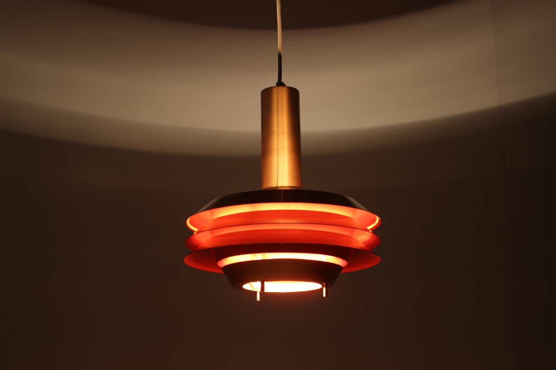 Trava Pendant Lamp by Carl Thore for Granhaga, Sweden, 1960s