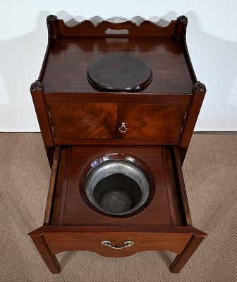 Travel Cabinet in Solid Mahogany, Late 18th Century-RVK-1337813