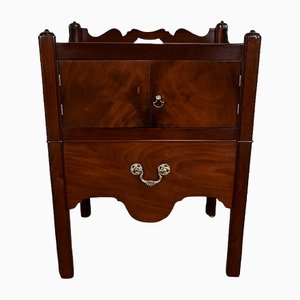 Travel Cabinet in Solid Mahogany, Late 18th Century-RVK-1337813