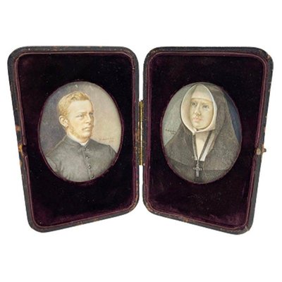 Travel Pouch with Portraits of Missionary Father Felix Westerwoudt, 1898-UCH-1224285