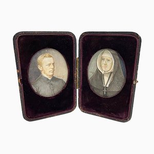 Travel Pouch with Portraits of Missionary Father Felix Westerwoudt, 1898-UCH-1224285