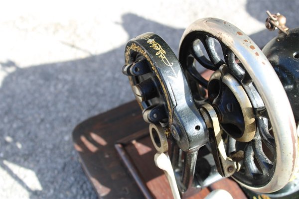 Travel Sewing Machine from Lewenstein, Germany, 1890s-EH-1076152