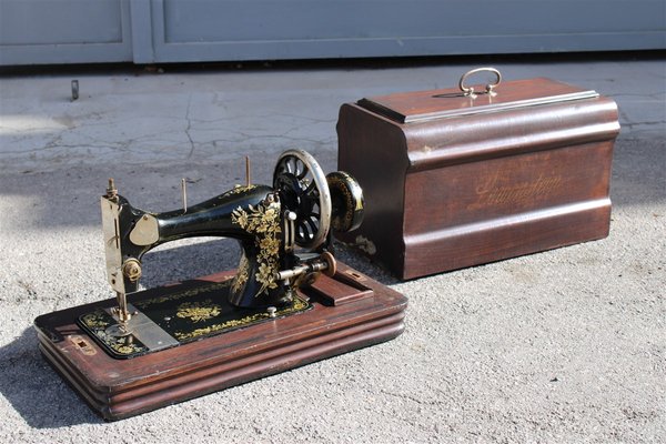 Travel Sewing Machine from Lewenstein, Germany, 1890s-EH-1076152