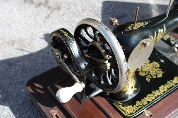 Travel Sewing Machine from Lewenstein, Germany, 1890s-EH-1076152