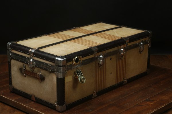 Travel Wardrobe with Storage Drawers, 1920s-EMZ-1760841