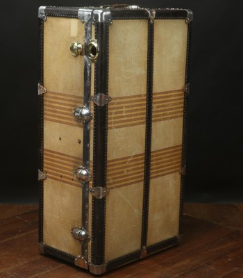 Travel Wardrobe with Storage Drawers, 1920s-EMZ-1760841