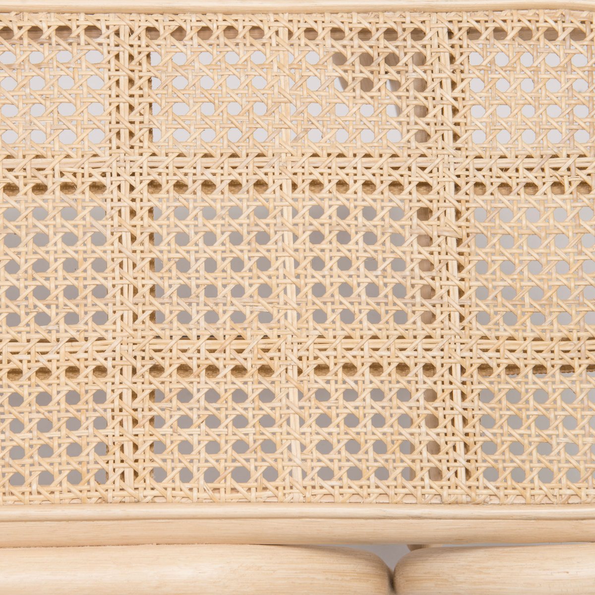 Traverse Rattan Bench by AC/AL Studio for ORCHID EDITION