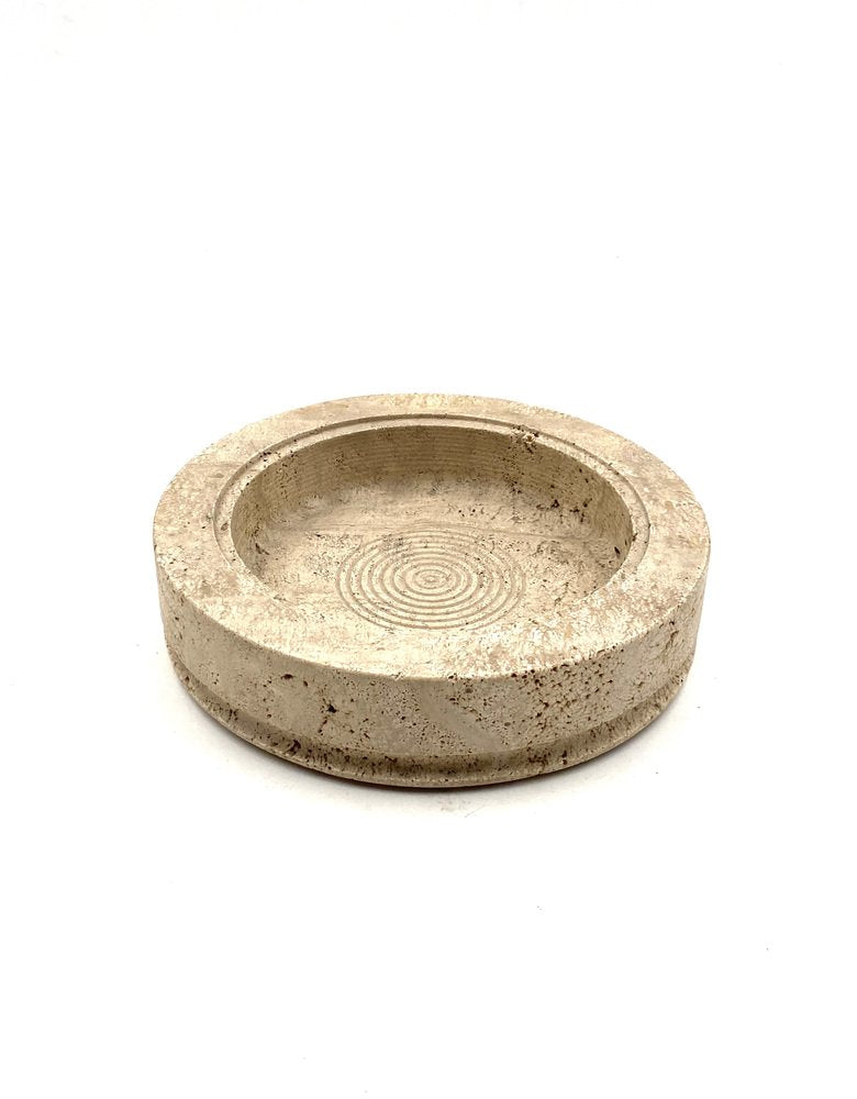 Travertine Ashtray by Cerri Nestore, Italy, 1970s