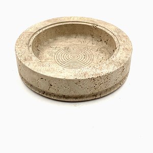 Travertine Ashtray by Cerri Nestore, Italy, 1970s-TXN-1786881