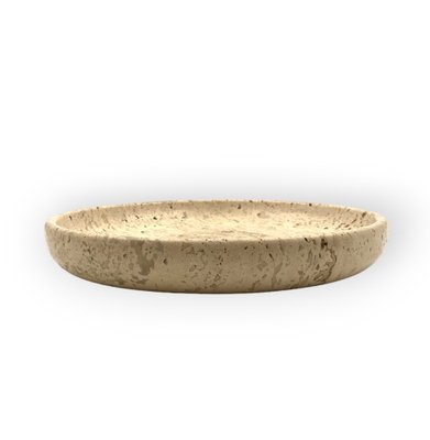 Travertine Bowl by Cerri Nestore, Italy, 1970s-TXN-1786805