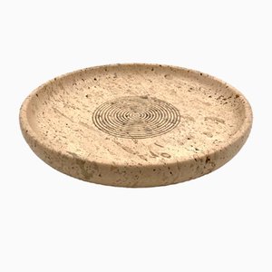 Travertine Bowl by Cerri Nestore, Italy, 1970s-TXN-1786805