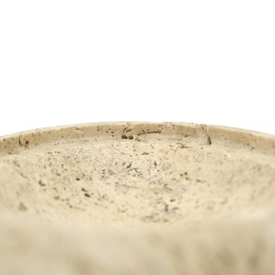 Travertine Bowl or Coin Tray, 1970s-EZ-1295981