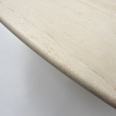 Travertine Dining Table by Carlo Scarpa for Cattelan, Italy, 1970s-TJQ-1789379