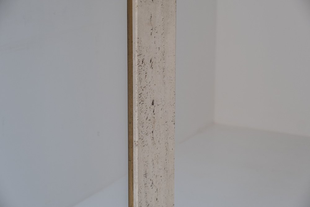 Travertine Floor Lamp by Camille Breesch, 1970s