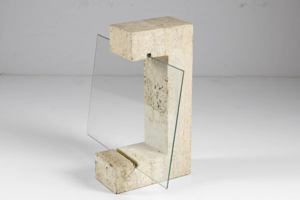 Travertine Photo Frame, 1960s-LMR-1437641