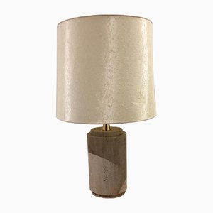 Travertine Table Lamp, 1970s-AVC-686866