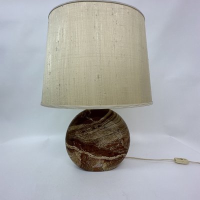 Travertine Table Lamp by Fratelli Manelli, Italy, 1970s-BGP-1721181