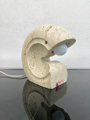 Travertine Table Lamp by Giuliano Cesari for Luigi Sormani, Italy, 1970s-LYQ-1171377