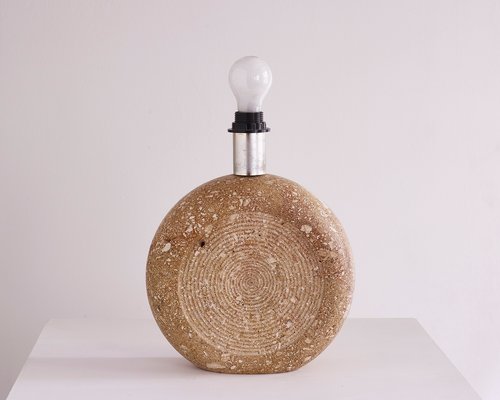 Travertine Table Lamp from Fratelli Mannelli, 1970s-TJQ-570832