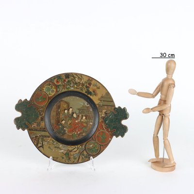 Tray in Paper Maché, England, Late 19th Century-VMM-1713238