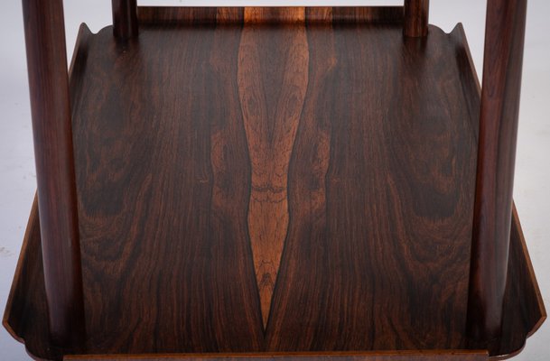 Tray Table in Rosewood by Poul Hundevad for Vamdrup, Denmark, 1960s-ZGQ-1734657